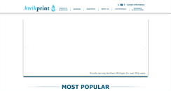 Desktop Screenshot of kwikprintcopy.com
